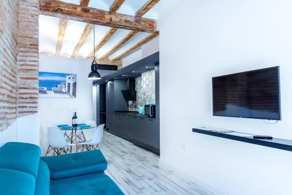 Chic Estudio Privado Al Lado De La Playa Valencia Exterior photo